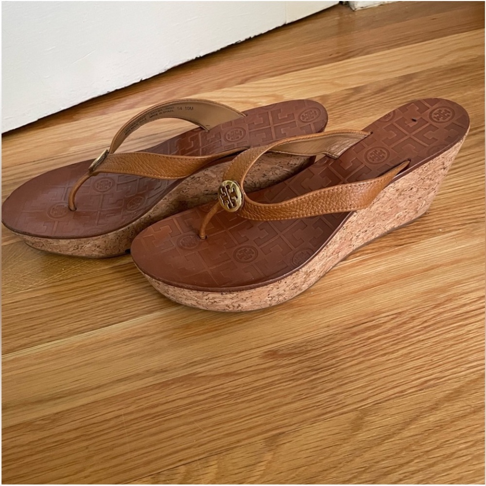 Tory Burch Thora Thong Wedges